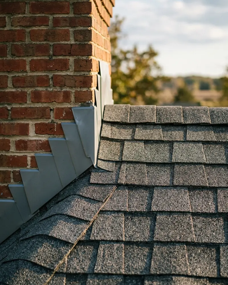 Close-up of Roof Replacement work by Beardman Building Services in Lithia